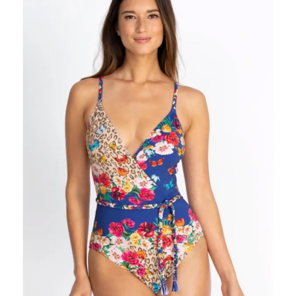 Johnny Was Fleur One piece Swimsuit